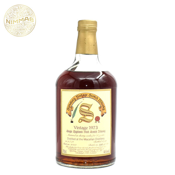 macallan 1973 signatory 10212 nimmas