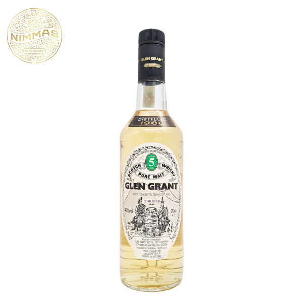 Glen Grant 1986, 5 Years old nimmas