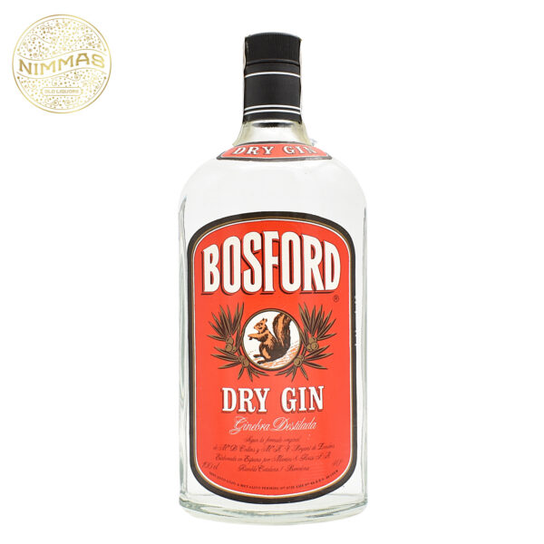 bosford dry gin 1980's nimmas