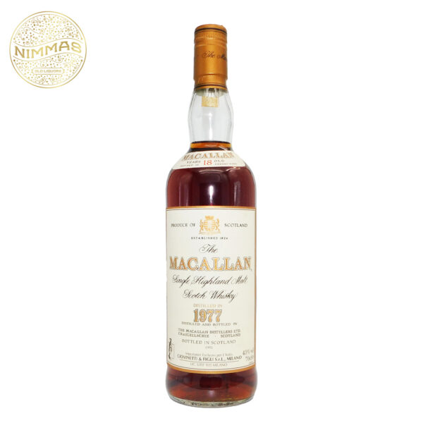 1977 macallan 18 yo 1995 nimmas